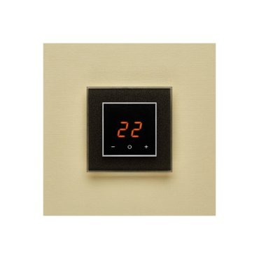 Терморегулятор AURA ORTO 0337 BLACK STARLIGHT (СИЯЮЩИЙ ЧЕРНЫЙ) AURA Technology