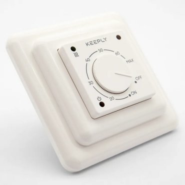 Терморегулятор белый с набором адаптеров 20.30 F KEEPLY KEEPLY