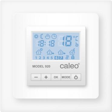 Терморегулятор для теплого пола Caleo 920 цифровой, 3500 Вт, цвет белый