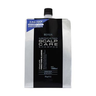Kumano Cosmetics Шампунь для лечения кожи головы Beaua 1000 мл ( зап/уп) (Kumano Cosmetics, Шампуни для волос)