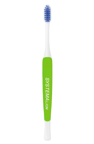 Lion Thailand Зубная щетка со спиральной щетиной Compact Head, 1 шт (Lion Thailand, Systema)