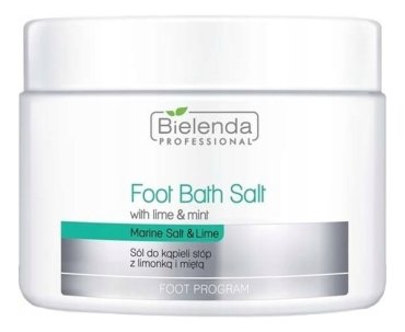 Соль для ног с лаймом и мятой Foot Bath Salt With Lime & Mint 600г