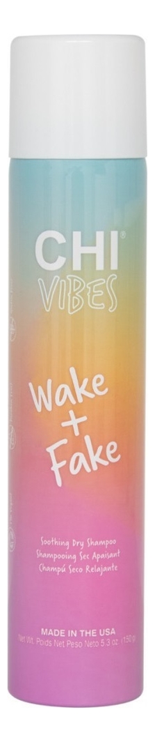 Сухой шампунь для волос Vibes Wake + Fake Soothing Dry Shampoo 150г