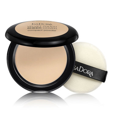 Пудра компактная для лица ISADORA VELVET TOUCH sheer cover compact тон 41