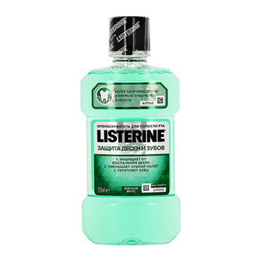 Ополаскиватель для полости рта LISTERINE Защита десен и зубов 250 мл