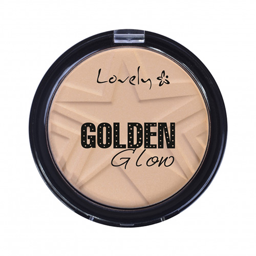 Пудра для лица компактная LOVELY GOLDEN GLOW тон 1