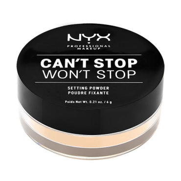Пудра рассыпчатая для лица NYX PROFESSIONAL MAKEUP CANT STOP WONT STOP тон 02