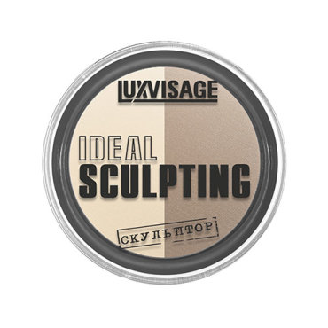 Пудра-скульптор LUXVISAGE IDEAL SCULPTING тон 1 сливочная карамель