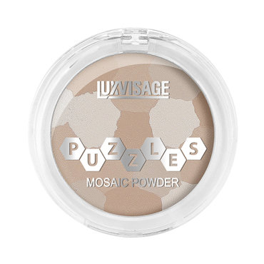 Пудра компактная для лица LUXVISAGE PUZZLES MOSAIC POWDER тон 2 мозаика