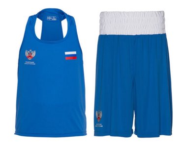 Форма боксерская Clinch Competition ФБР, C115 синяя