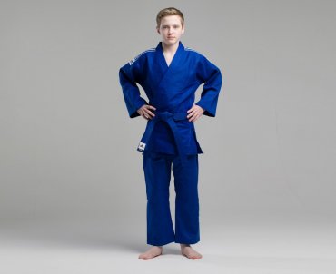 Кимоно для дзюдо Adidas подростковое Training J500B синее