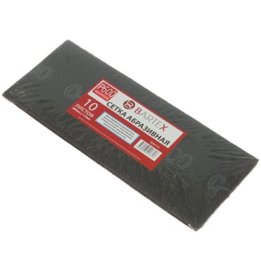 Сетка абразивная Р600, 115х280 мм, 10 шт, Bartex, 0304115