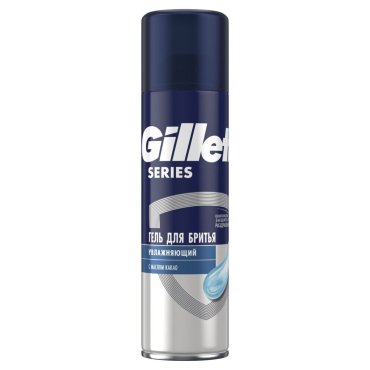 Гель для бритья, Gillette, увлажняющий, 200 мл