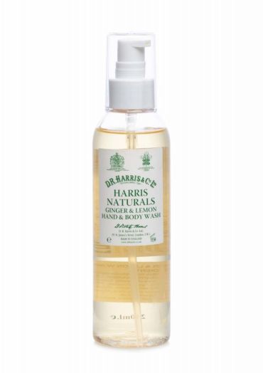 Гель для рук и душа D. R. Harris Naturals с имбирем и лимоном, 200 мл