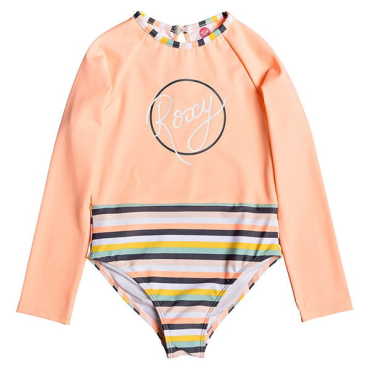 Детский купальник с длинным рукавом Roxy Girl Lets Go Surfing UPF 50
