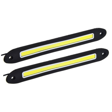 Дневные ходовые огни NEW GALAXY, LED 80шт, гибкий резин. корп., 255мм, 12V, белый, 2шт