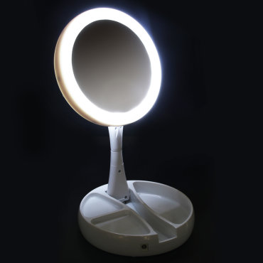 Зеркало с LED-подсветкой ЮниLook, d.15,5 см
