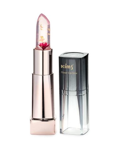 Помада-бальзам 3,3 г Flower Lip Glow (тон: красный) Crystal Red Kims Flower Lip Glow
