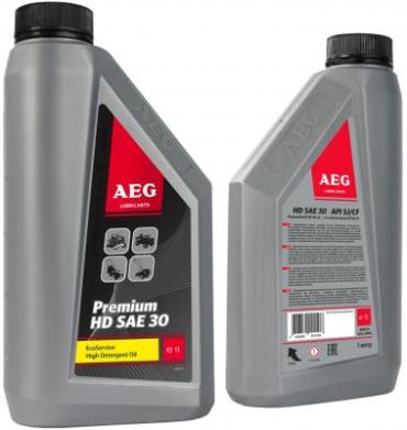 AEG Масло 4-х тактное SAE 30, AP SJ/CF, 1л.