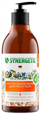 Мыло Synergetic жидкое 0.38л карамельное яблоко/ваниль флакон (105004)