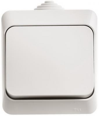 Выключатель BA10-041b Этюд 1клавишный открытой проводки 10А IP44 белый Schneider Electric