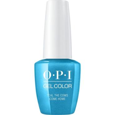 OPI Гель-лак для ногтей GelColor Iconic Teal the Cows Come Home, 15 мл.