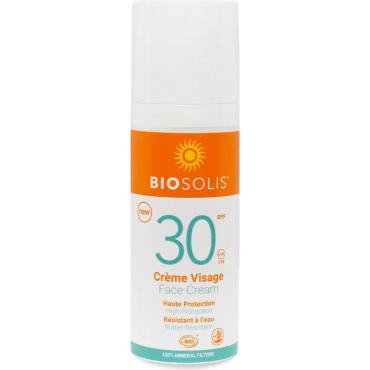 Biosolis Крем солнцезащитный для лица SPF 30, 50 мл.