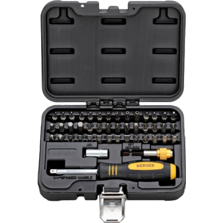 Набор бит 45 предметов Berger BG-45SB