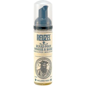 REUZEL Мусс для бороды Wood & Spice, 70 мл.