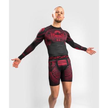 Рашгард Venum Nakahi Black/Red L/S Venum