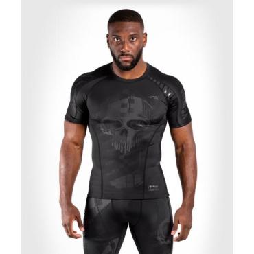 Рашгард Venum Skull S/S Black/Black Venum