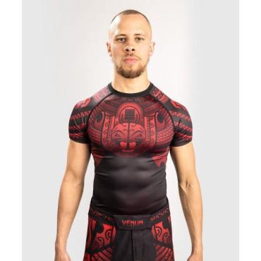 Рашгард Venum Nakahi Black/Red S/S Venum