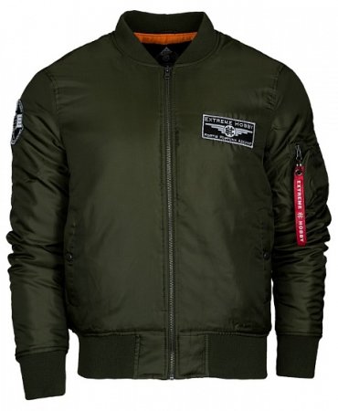 Куртка бомбер ffa dark green Extreme Hobby