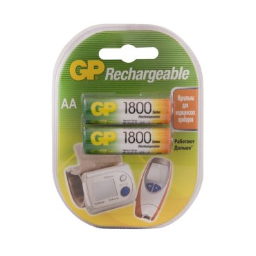 Аккумулятор GP 180AAHC-BC2 2хАА 1800мАч