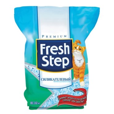Наполнитель Fresh Step Crystals впитывающий силикагелевый