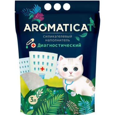 AromatiCat Силикагелевый наполнитель ДИАГНОСТИЧЕСКИЙ с гранулами-индикаторами pH - 3 л