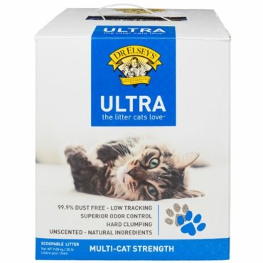 Наполнитель для кошачьего туалета Dr.Elseys PC Ultra блокирует запах