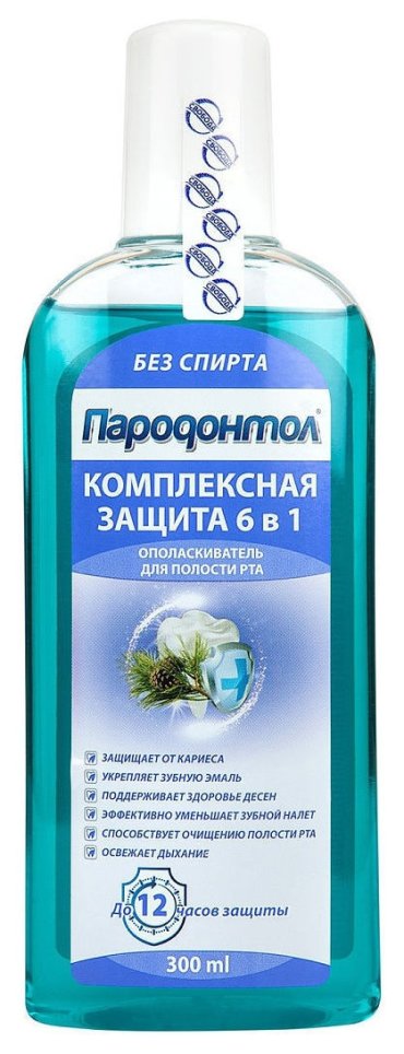 Ополаскиватель полости рта Комплексная защита 6 в 1