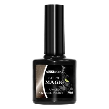 Гель-лак 3-фазный магнитный с эффектом кошачьего глаза Cat Eye Magic