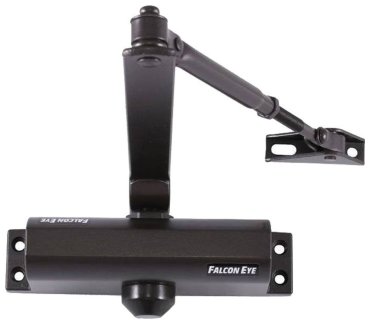 Доводчик FALCON EYE FE-B2W на дверь 25-45 кг, бронза