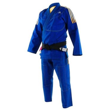 Кимоно для BJJ Adidas Contest jj430 (A5, Синий)