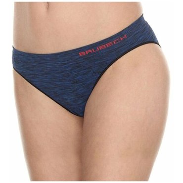 Термобелье Brubeck трусы женские bikini Fusion темно-голубой L