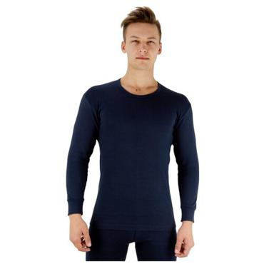 Лонгслив домашний мужской, Berrak 748 синий XL