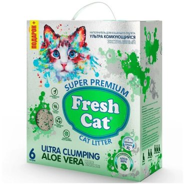 Наполнитель комкующийся Fresh Cat