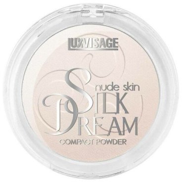 Компактная пудра LUXVISAGE SILK DREAM nude skin, тон 5, бежевый
