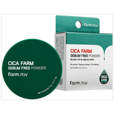 FARM STAY Пудра для контроля жирности кожи CICA FARM SEBUM FREE POWDER 36 г