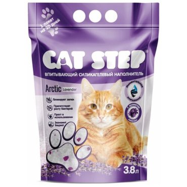 3,8Л кэтстеп лаванда наполн-ль - CAT STEP