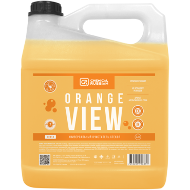 Очиститель стекол и зеркал - View Orange, 4 л, Chemical Russian