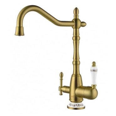 Смеситель Zorg Clean Water ZR 312 YF-50- BR для кухни под фильтр, цвет бронза