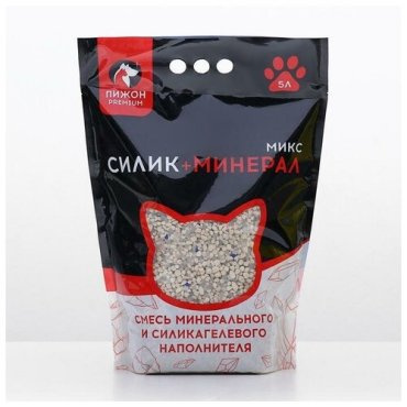 Наполнитель силикагель + диатомит Premium, 5 л